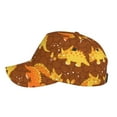 thumbnail image 5 of Haiem Dinosaurs and Leaves Baseball Cap Dad Hat Cotton Soft Adjustable Fashion Hats for Men Women Unisex Style Headwear, 5 of 9