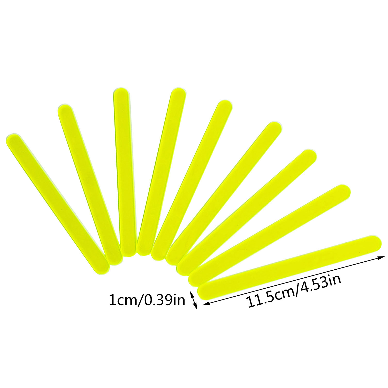 Set of 50 Acrylic Ice Cream Sticks Popsicles Stick Multicolor Ice Cream Tools Making Kitchen Accessories