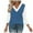 Blue, variant on Womens Plus Size Tops 3/4 Sleeve Dressy Blouses V-Neck Casual Loose Tunic Tops Summer Pullover Blouse Shirts S-3XL