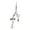 A, variant on XINGXIANG Cute Keychain Y2K Keychain Accessories Heart Butterfly Strawberry Bear Key Chain for Keys Bags Women Gifts
