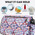 thumbnail image 4 of J World Boys Terry 15" Messenger Bag For School And Travel, Checkmate, 4 of 8