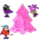 thumbnail image 1 of Esquí Feliz Navidad Molde De Silicona Para Hornear Diy Chocolate Caramelo Fondant Pastel Decoración Cera Herramienta Speravity HA039290-00, 1 of 6