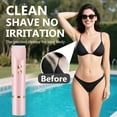 thumbnail image 4 of Bikini Trimmer for Women, Electric Razors for Women, 2 in 1Body Shaver, Electric Bikini Shaver for Legs Body Hair Wet and Dry Use, Facial Hair Removal for Women Easy Cleaning, IPX7 Waterproof, 4 of 9