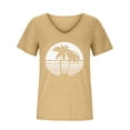 thumbnail image 4 of Birdeem T-Shirt Sans Manches à Col en V Imprimé Mode Décontractée pour Femmes, 4 of 9