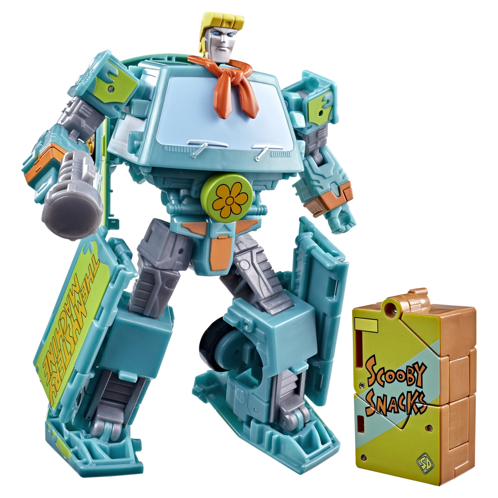 Transformers Toys Scooby Doo Mysterious Prime & Automutt Action Figures, 8+