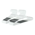 thumbnail image 3 of Mainstays Plastic Non Slip Clothing Hangers, 30 Count, White, 3 of 9