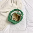 thumbnail image 1 of Bolso de las axilas de las mujeres Bolso de hombro plisado de la nube de la moda de nylon Bolsos (verde), 1 of 5