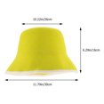 thumbnail image 3 of Miangastore Yellow Wool Sauna Hat for Home Use Comfortable Bath Hat Reusable and Absorbent Fits Most Head Sizes Lightweight Portable, 3 of 8
