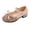 Pink, variant on Bxsruta Little Girls Mary Jane Shoes Sparkly Rhinestone Bowknot Pearl Strap Low Heel Dress Shoes for Party Performance
