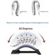 thumbnail image 5 of Back Stretcher Lumbar Back Stretcher Pain Relief Board Multi-Level Back Massager Lumbar Pain Relief-Purple, 5 of 5