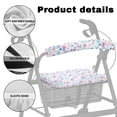 thumbnail image 5 of HELLHERO Watercolour Roses Seat and Backrest Covers for Seniors Polyester Fabric Rollator Walker Seat Covers with Removable and Washable Reusable, 5 of 7