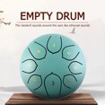 thumbnail image 3 of Hand Pan 6 Pulgadas Tambor Lengua 8 Tune Instrumentos Musicales Percusión Acero, 3 of 7