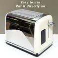 thumbnail image 6 of Toaster Cover Silicone Toaster Cover Silicone Toaster Lid Cover for Bread Maker Toaster Appliance Top Cover Sandwich Machine Part for Small, 6 of 8
