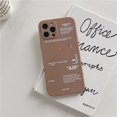 thumbnail image 1 of Hot Tides Brand Sneakers Funda de teléfono para iPhone 14 13 12 Mini 11 Pro X XR XS MAX 7 8 6 Plus Etiqueta Carta Funda de silicona Coque Tan Jianjun unisex, 1 of 2