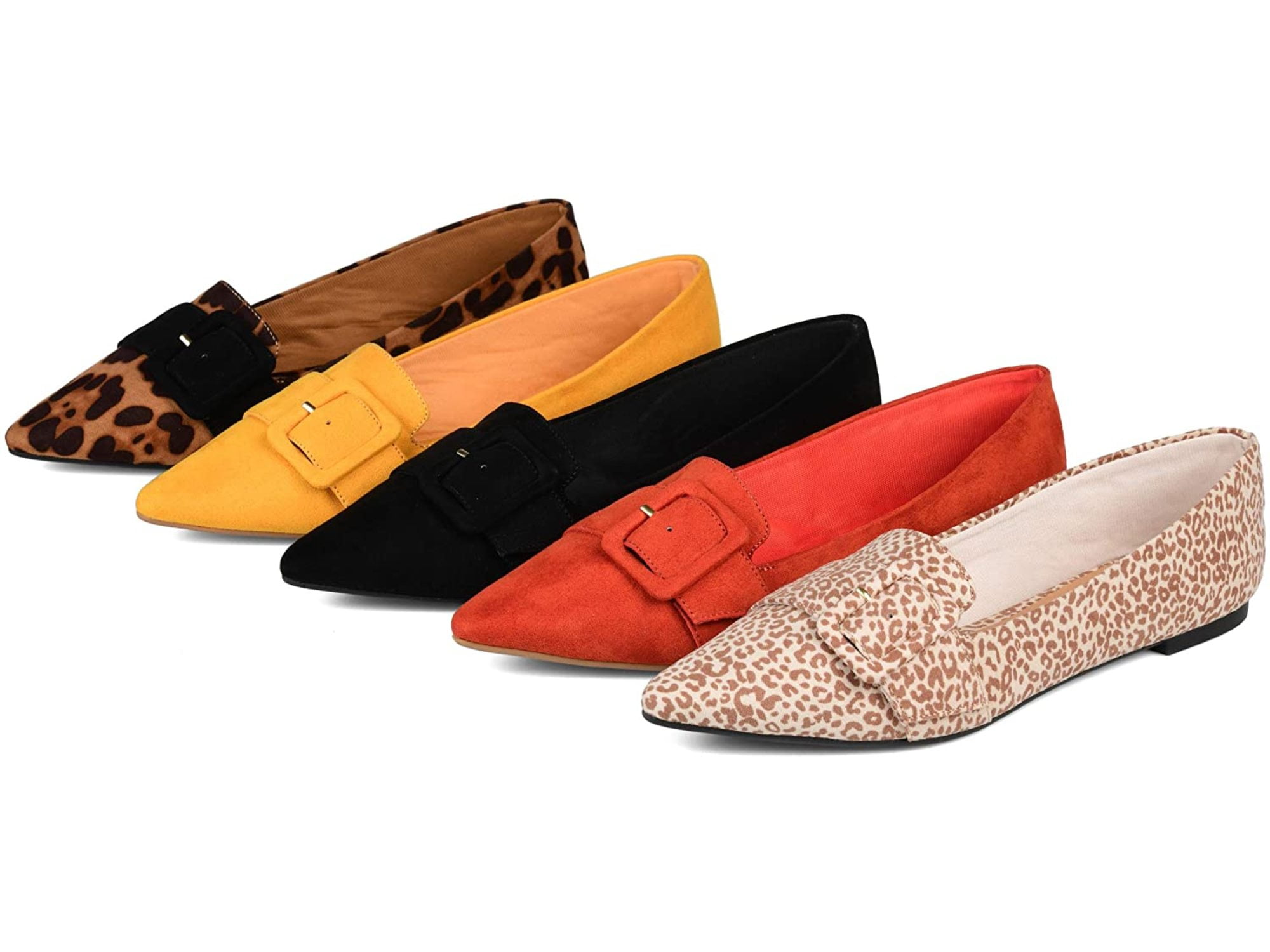 pointed toe ballet flats for women