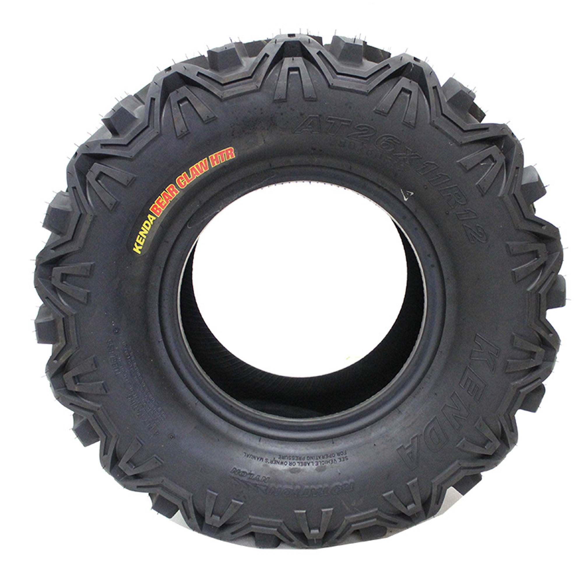 Kenda Bear Claw EVO ATV Tire - 25x10-12, 6-Ply Toughness For All Terrains