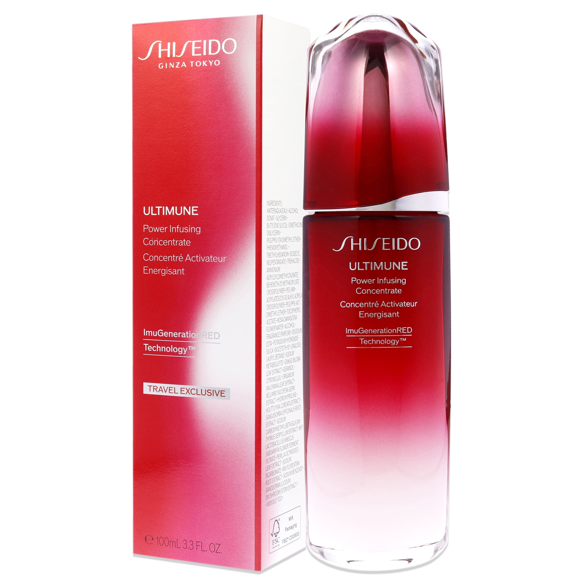 資生堂　Ultimune Power Infusing Concentrate Shiseido Ultimune Power Infusing Concentrate, 3.3 oz, Anti-Aging