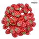 thumbnail image 5 of Qarigey 50 Uds. De botones de fresa, sujetador de costura artesanal decorativo, botón DIY para niños para ropa, costura rosa Accesorios de disfraces Rojo, 5 of 6