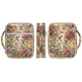 thumbnail image 2 of Yuyamidu Hummingbird Bible Covers for Women Flowers Book Carrying Case Church Bag Outdoor Bible Tote Bag Protective, 2 of 8
