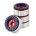thumbnail image 2 of Cubo de rueda de Metal Bewildely 4 Uds coche de Control remoto Rojo + Azul, 2 of 6