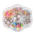 thumbnail image 4 of Metal Mini Brads Assorted Color Children Craft Making 1 Box 4.13x4.13x0.79 Inches, 4 of 8
