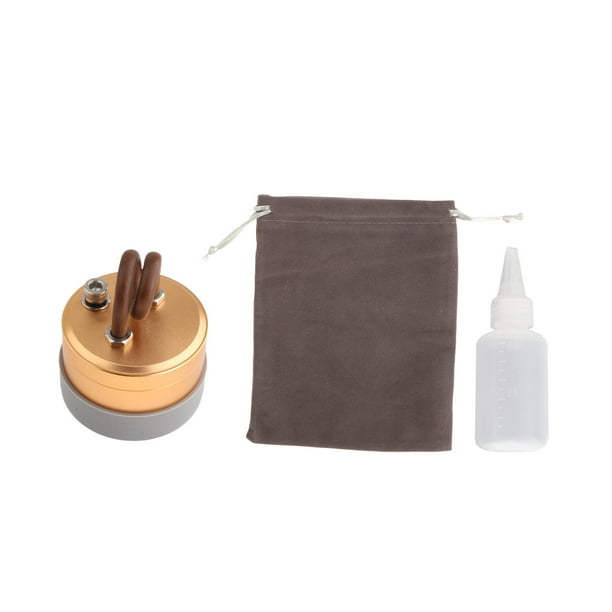 Quemador de alcohol para horno, mini quemador de alcohol con bolsa de almacenamiento, utensilios de cocina Oro