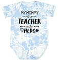 thumbnail image 3 of Inktastic My Mommy is a Teacher and a Hero Boys or Girls Baby Bodysuit, 3 of 5