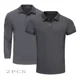 thumbnail image 1 of 2pcs Playera Tipo Polo Tactica Para Hombre Manga Larga Corta, 1 of 8