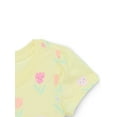 thumbnail image 2 of Garanimals Baby Girl Short Sleeve Print Jersey Dress, Sizes 0-24 Months, 2 of 5