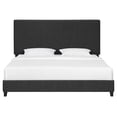 thumbnail image 5 of Newboti Furniture King Size Charcoal Grey Upholstered Platform Bed NO.76459, 5 of 17