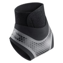 Ankle Brace with Fastener Tape Breathable Sweat Absorption Elastic Injury Recovery Ankle Compression Support Strap-Right Foot,L