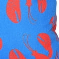 thumbnail image 4 of E by Design Nautical Nights Lobster Fest Print Outdoor Pillow, 4 of 4