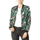 thumbnail image 1 of CHAQUETA BOMBER PARA MUJER INSPIRE CHIC, AJUSTADA, LIGERA, CON CREMALLERA, TALLA XS, VERDE OSCURO, 1 of 7