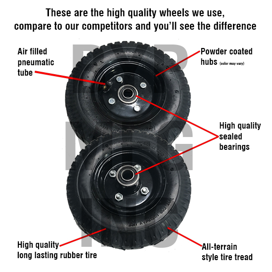 Dirt Bike Training Wheels 50cc - Razor MX350 MX400 MX125 - Adjustable Height