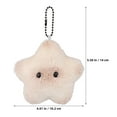 thumbnail image 2 of ColoMX Charla de llaves de colgante esponjoso encanto kawaii peldinado peludo con llavero estético para mochilas bolsos de bolsos, 2 of 8