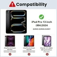 thumbnail image 2 of Funda con Teclado Táctil para IPad Pro de 13 Pulgadas 2024 M4 (7ª Generación) (Verde), 2 of 7