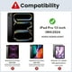 thumbnail image 2 of Funda para iPad Pro de 13 pulgadas 2024 M4 (7.ª generación), resistente a los golpes, funda protectora con protector de pantalla, soporte giratorio de 360°, correa para mano/hombro, 2 of 9