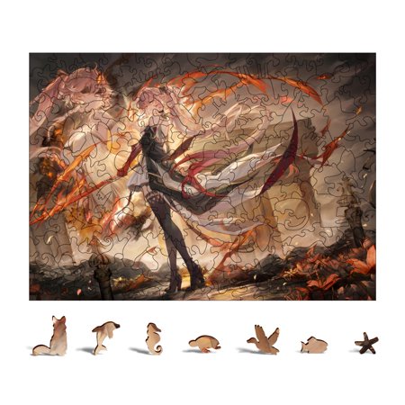 Wuthering Waves Jigsaw Puzzles for Teens and Adults, for Boys and Girls,11”x8”