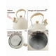 thumbnail image 3 of Tetera Xtellar Silbante De Acero Inoxidable De 2,5 L color beige, 3 of 4