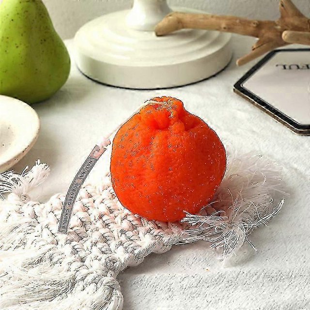 Christmas Korean Ins Cherry Cheese Scented Candle Soy Wax Smokeless Fruit Cake Photo Props Accompanied By Hand Gift