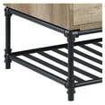 thumbnail image 5 of LV00748 - Coffee Table, Oak & Sandy Black Finish - Brantley, 5 of 7