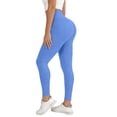thumbnail image 3 of Certgust Hot Sales Under $20 High Waisted Workout Leggings for Women High Waisted Leggings for Women Tummy Control Soft Opaque Printed Yoga Pants Full Length Capri Workout, 3 of 7