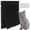 Black, variant on 12 Pack Scat Mat for Cats - 16 x 13 Inch Cat Spike Mat with 1 Inch Spike is A Perfect Pet Training Mat Device for Cat Repellent Indoor & Outdoor to Deter Cats & Other Animals for All Seasons