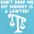 thumbnail image 2 of CafePress - My Mommy Is A Lawyer - Cute Infant Bodysuit Baby Romper - Size Newborn - 24 Months, 2 of 3