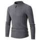 thumbnail image 1 of Suéteres Para Hombres Suéteres de Otoño Invierno Suéter de Cuello Alto Media Cremallera de Punto Camisa de Manga Larga Con Dobladillo Inferior Odeerbi ODB175908, 1 of 9