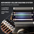 thumbnail image 2 of Afeitadora eléctrica Welclux Mini Foil Shaver de 4 cuchillas USB-C, 2 of 6