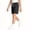 Black, variant on LLYWEY Girls Bermuda Shorts, Boys Knee Length Shorts, Kids Casual Summer Solid Elastic Waist Straight Leg Shorts with Pockets 3-4 Years