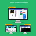 thumbnail image 4 of 3X Placa Base Microbit V2.0 una IntroduccióN una la ProgramacióN GráFica en Python para Escuelas Primarias y Secundarias, 4 of 5