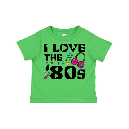 

Inktastic I Love the 80s-musical Notes Gift Toddler Boy or Toddler Girl T-Shirt