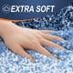 thumbnail image 2 of Alfombras de baño OLANLY, microfibra extra suave, azul marino, 120 x 43 cm, 2 of 6